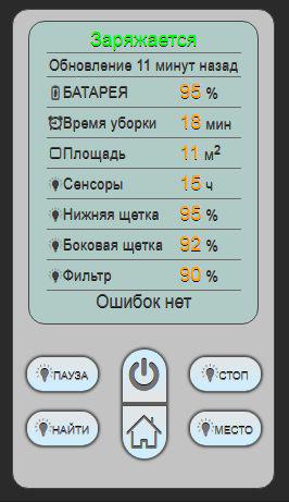 Пульт робота пылесоса MI