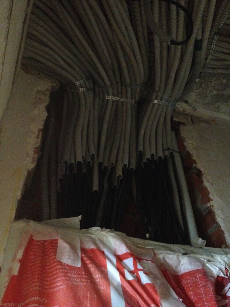 Это силовые в квартирный щиток.