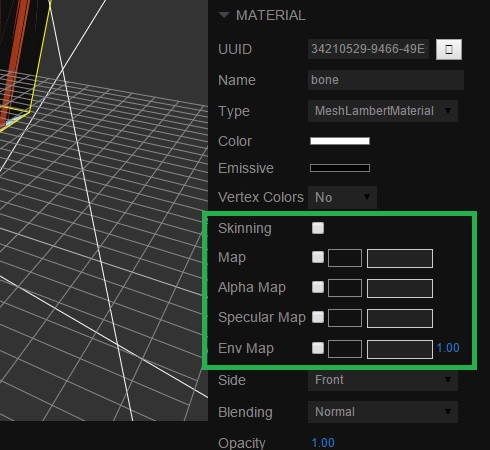 Параметры в редакторе