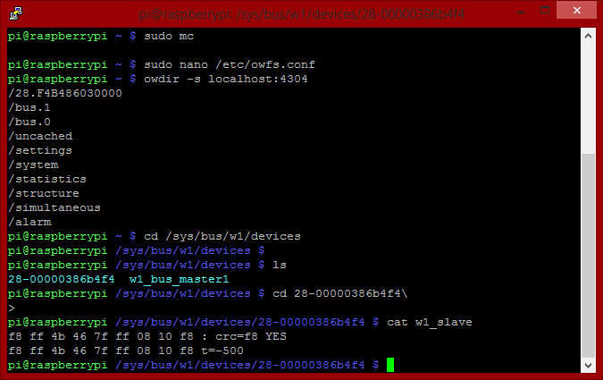 Проверил работу датчика стандартным способом