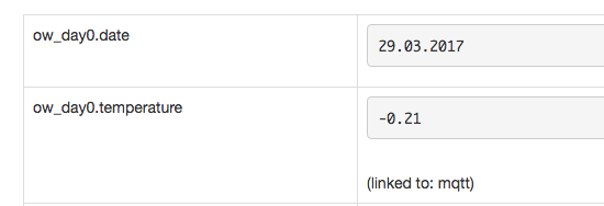 объект модуля прогноза пишет что с MQTT связан